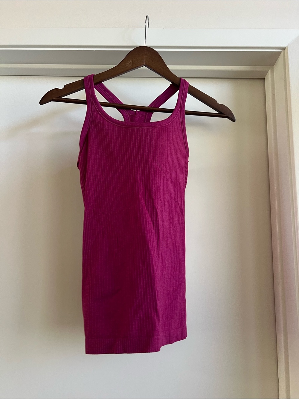 lululemon athletica Ribbed Racerback Tank - Magenta